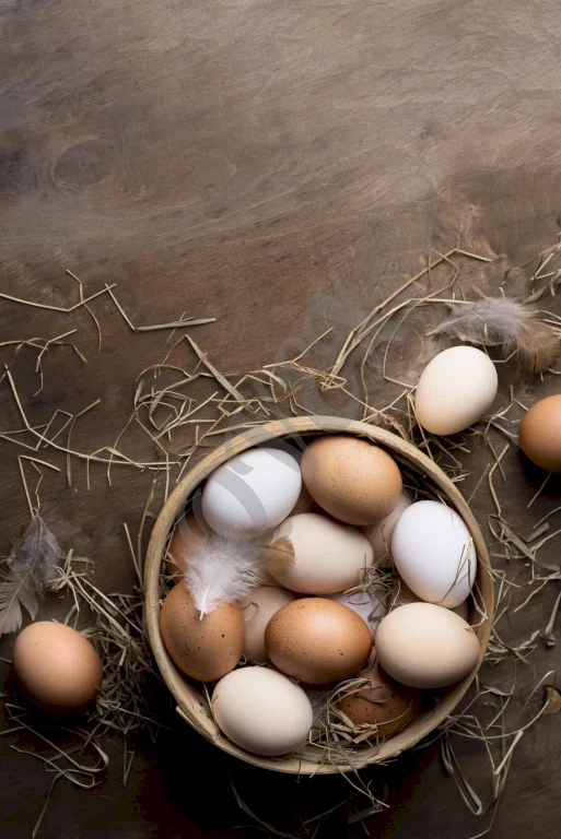 Домашние куриные яйца 🍳